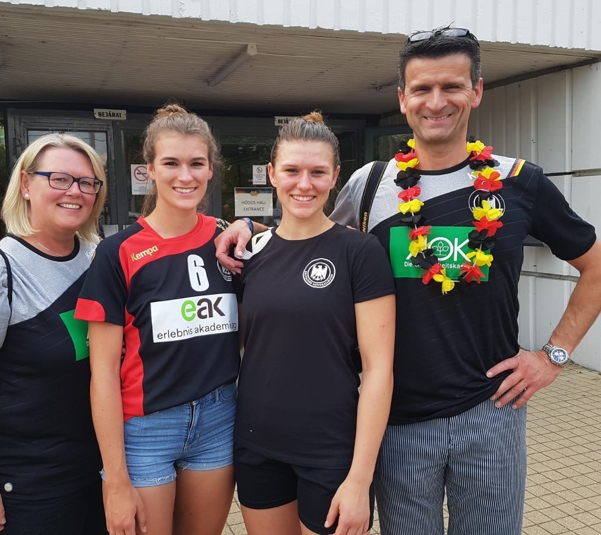 Meine Familie als Unterstützung bei meiner Junioren Weltmeisterschaft in Ungarn 2018