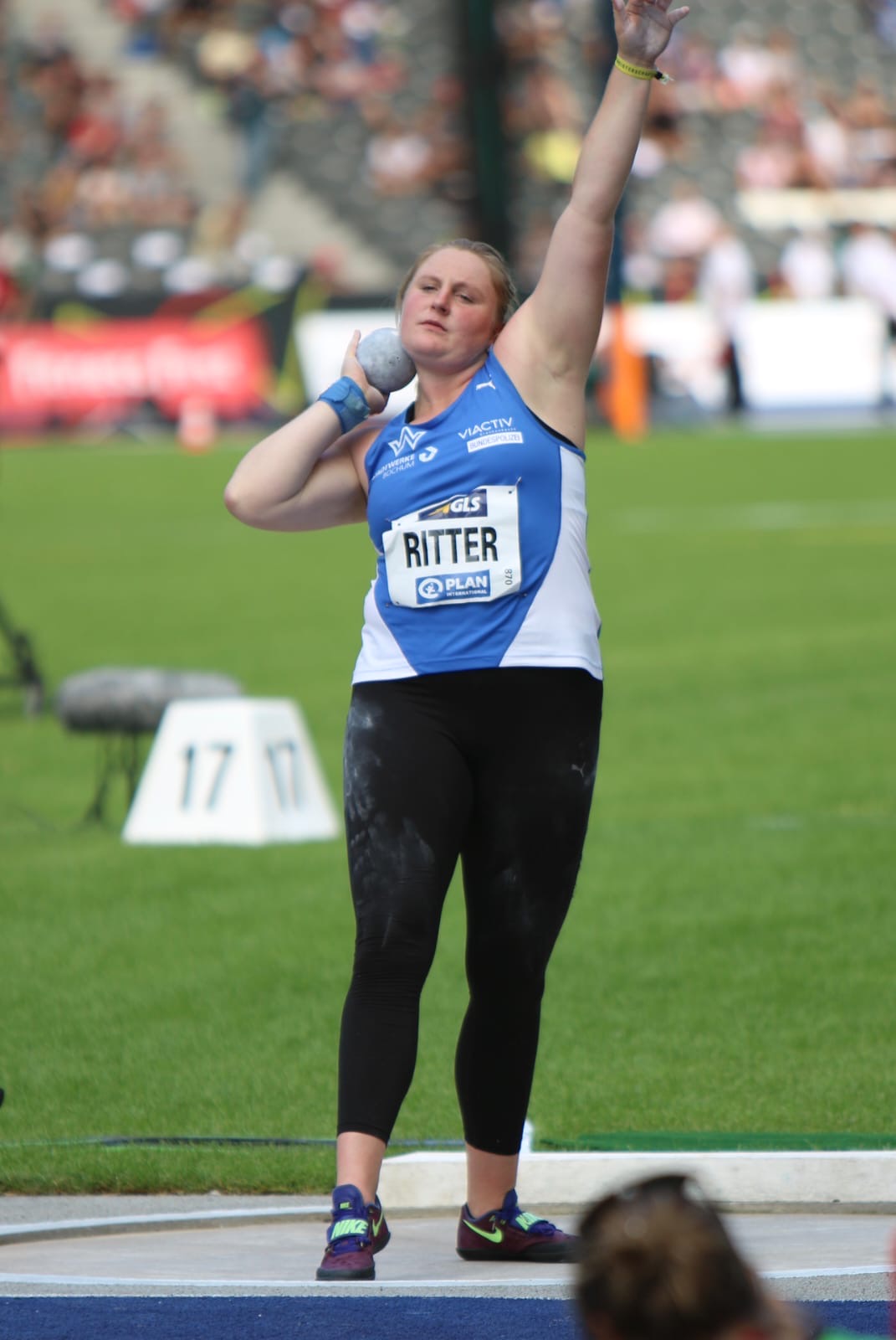 Julia Ritter -  trainiert für Olympia 2024